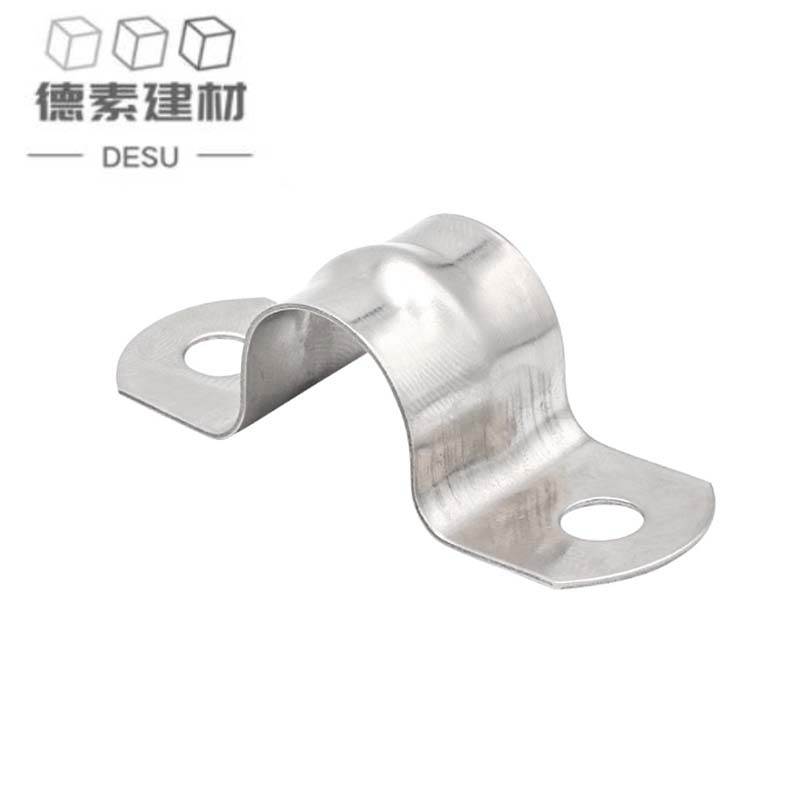 德素 304不锈钢管卡 25mm*100个/包高清大图
