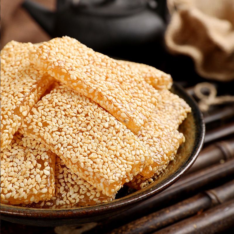 重庆特产芝麻花生牛皮糖500g牛筋糖休闲糖果零食批发