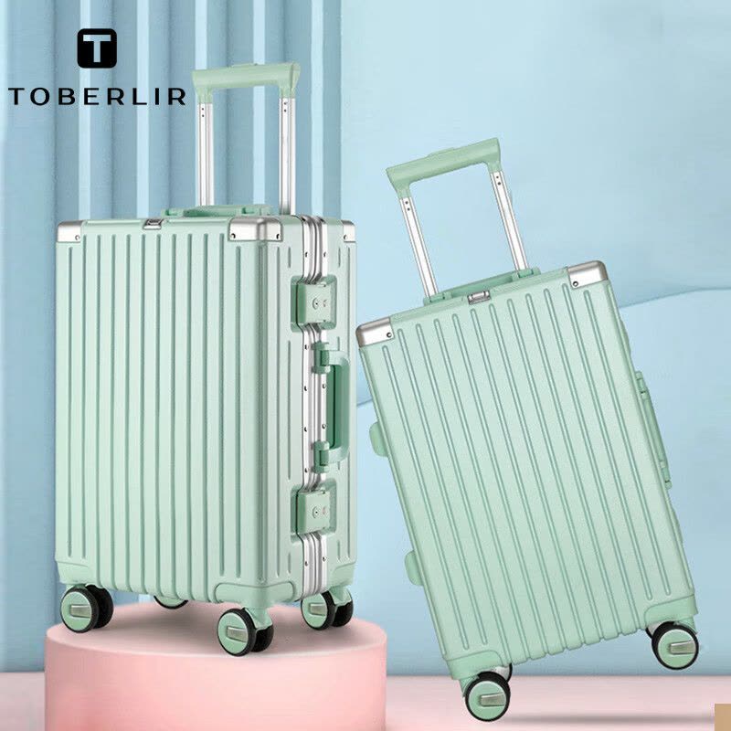 途柏丽(TOBERLIR)080691拉杆箱轻音飞机轮行李箱20英寸登机箱旅行箱男女通用密码箱图片