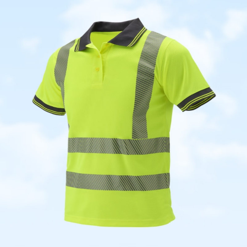 CMCBRIGHT 反光衣 环卫施工工地汽车交通安全警示衣 003022Y 荧光黄 2XL