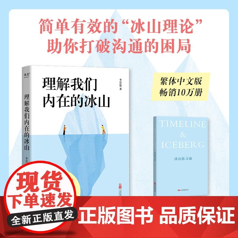 理解我们内在的冰山李崇建 基于萨提亚的冰山理论 深入觉察自我走进他人内心世界 学会有效沟通治愈心灵心理学人际交往万卷出版图片