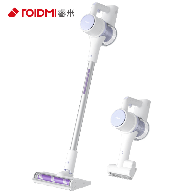 小米生态链睿米无线吸尘器 家用小型手持小狗猫毛吸尘器除菌除螨吸拖一体机ZERO