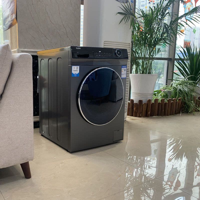海尔(Haier) 滚筒洗衣机直驱变频全自动家用10公斤大容量触控屏香薰洗蒸汽除菌除螨桶自洁G100328B12S图片