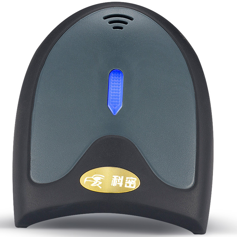 科密 EW-9300 无线一二维码扫描枪 高速扫码枪条码枪 超市商场收银屏幕扫码器