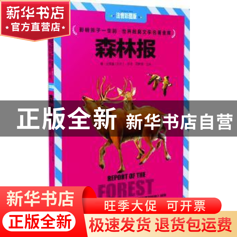 正版 森林报 闫仲渝主编 华夏出版社 9787508076294 书籍高清大图