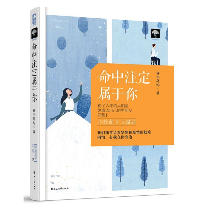 [正版] 命中注定属于你 森木岛屿 爱情小说书籍 大鱼文化小花阅读系列现代甜宠文小说言情小书 青春文学成功励志书籍女高清大图