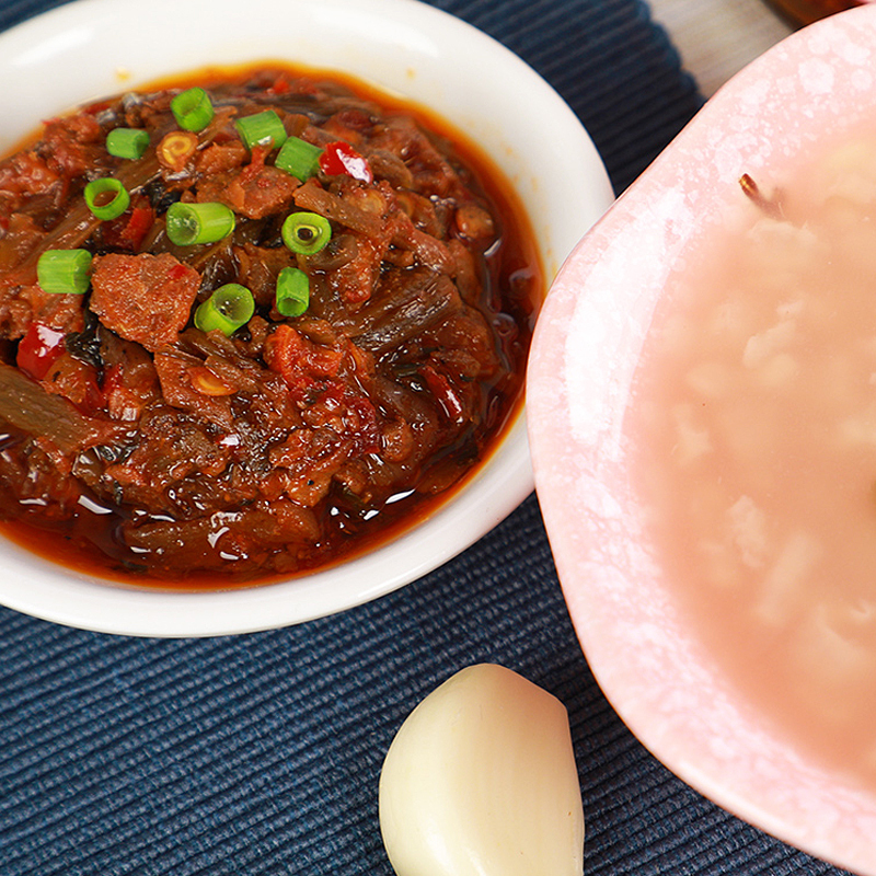 吉香居 [香辣味鸡米芽菜200g/瓶] 暴下饭酱香菇酱拌饭酱牛肉酱下饭菜竹笋拌面酱辣椒酱烧椒酱炭烧辣椒酱拌饭酱青椒剁