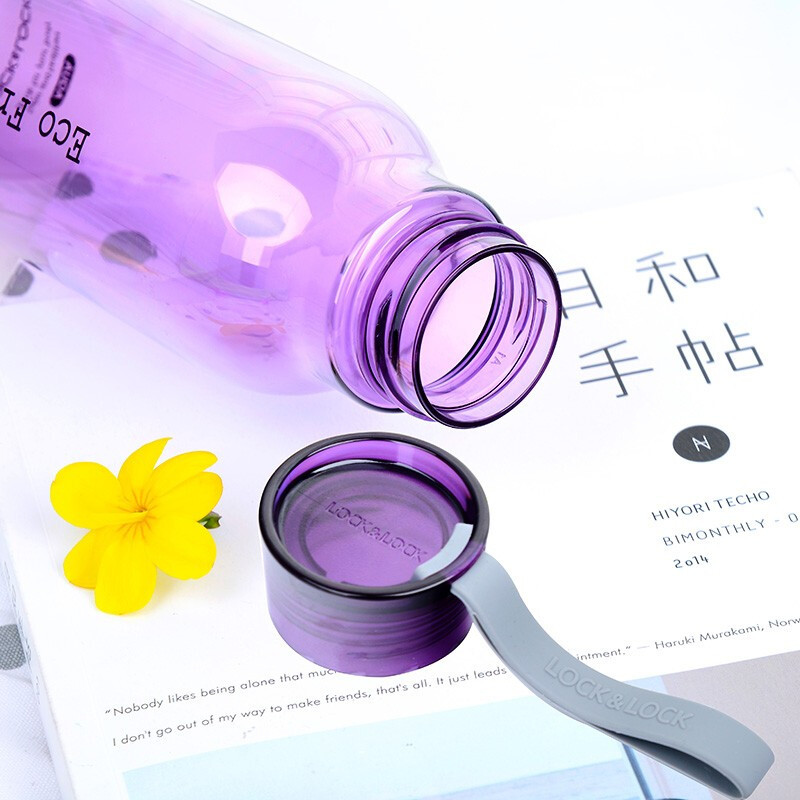 乐扣乐扣 HLC644 塑料水杯子 运动水杯 550ml(一个装)可定制