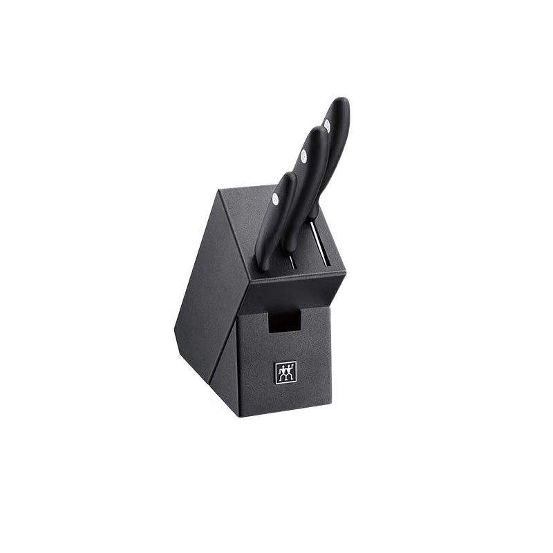 双立人(ZWILLING)家用刀具套装切菜切肉炫银插刀架四件套1022736高清大图