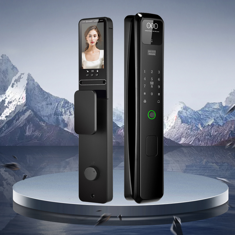 智贝勒HD-11全自动人脸手掌双识别主动对讲蓝牙锁控高清大图