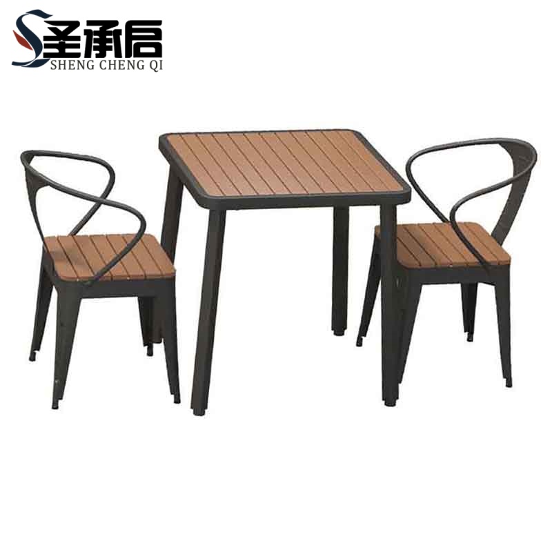 圣承启 桌椅组合 70cm+两椅 套高清大图