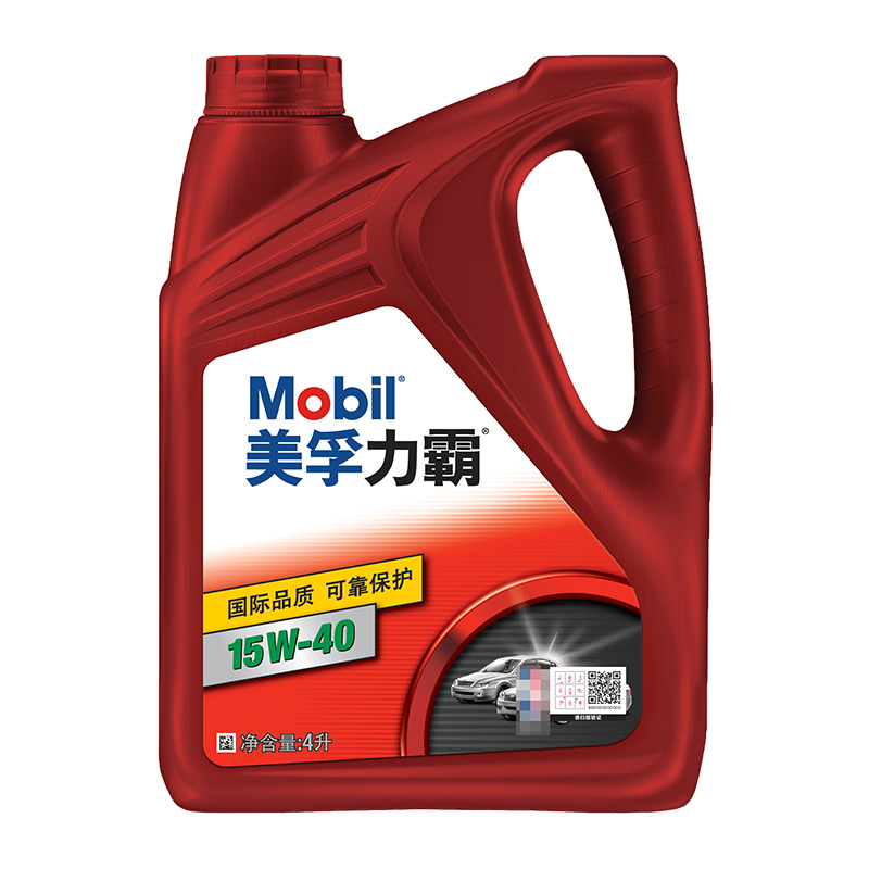 美孚(Mobil)力霸矿物机油 15W-40 SL级 4L