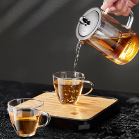 KAMJOVE/金灶 A系列茶道杯 飘逸杯 泡茶壶 水壶 耐热高硼硅玻璃壶 功夫茶具 食品级304不锈钢滤网 办公室水具
