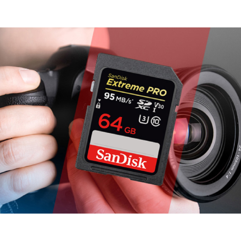 闪迪（SanDisk） UHS-I卡 V30 U3 Class10 SD卡至尊SDXC 读速95MB