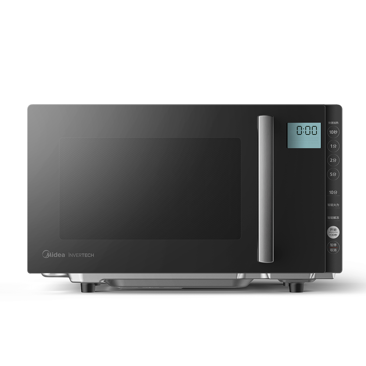 美的(Midea)微波炉烤箱一体机900W变频家用平板速热光波炉智能微烤一体23L一级能效 PC23M6W