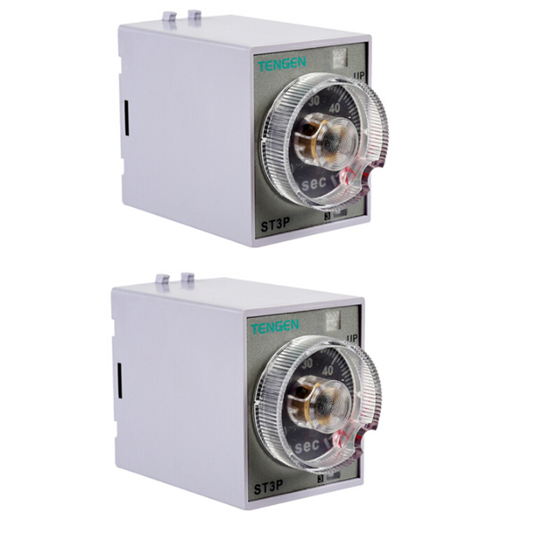 天正电气（TENGEN）时间继电器 ST3PA-B(JSZ3A-B) AC220V /个
