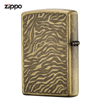 zippo芝宝打火机美国原装ZIPPO之宝防风煤油打火机虎睛ZBT-1-4