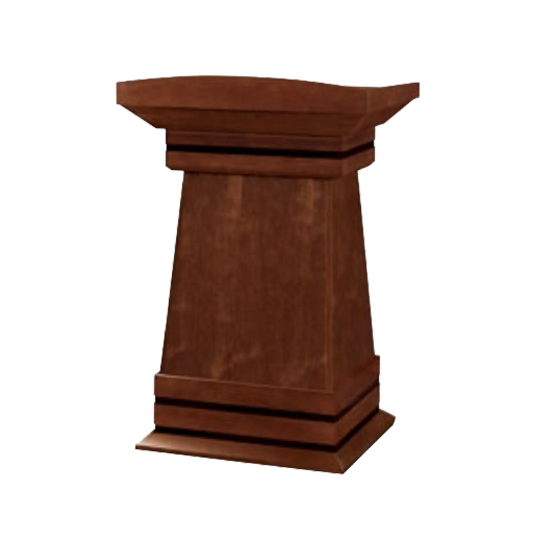 双朗 中式演讲台 SL-YL01ZHT 850*650*1150mm 胡桃色 张高清大图
