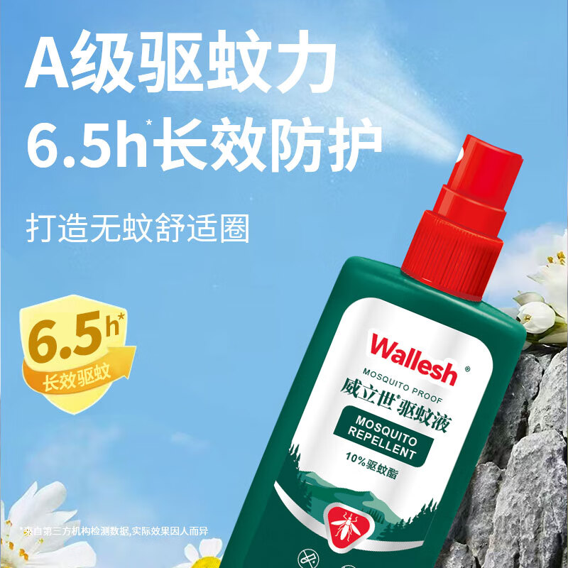 威立世Wallesh 驱蚊液/108ml高清大图