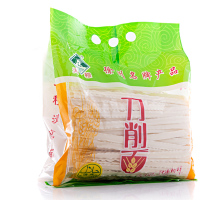 天穆 刀削面1200gx1袋 大碗宽面条挂面油泼面烩面 爽滑面片面皮
