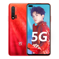 【支持分期】华为/HUAWEI nova6 8GB+256GB 5G版 蜜语红 星耀版 6.57英寸 海思麒麟990 安卓全面屏 前置双摄3200万 移动联通电信全网通5G手机