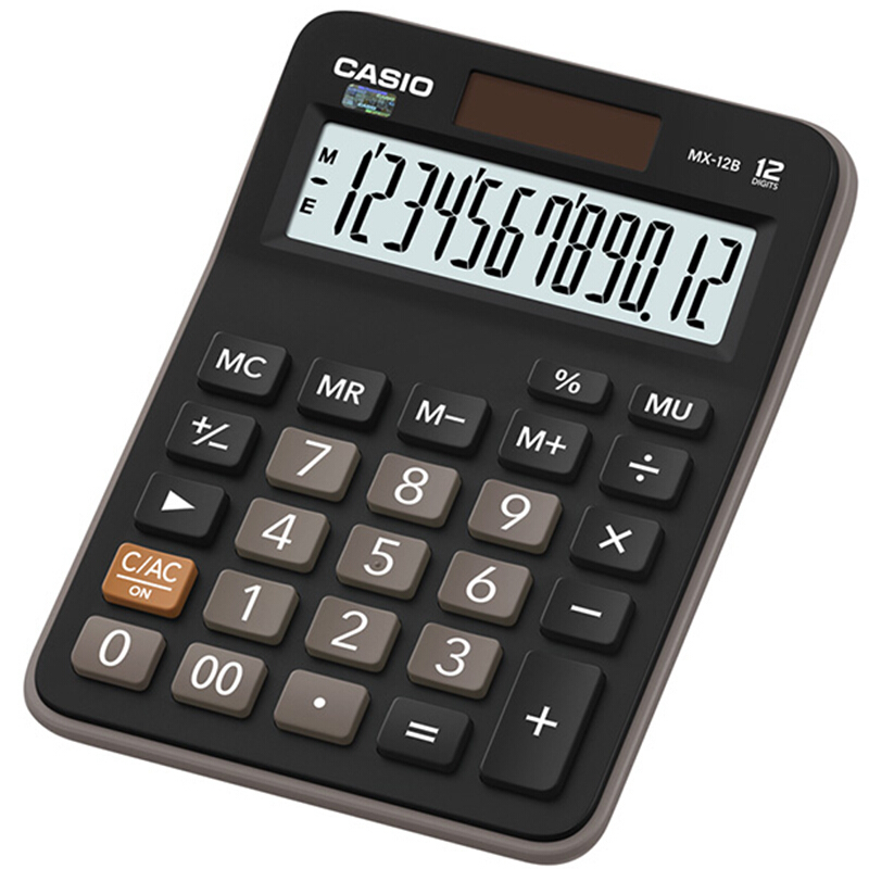 卡西欧(CASIO) 计算器MX-12B黑色