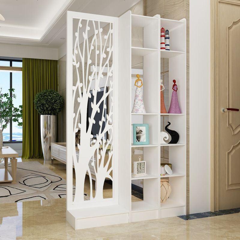 玄关柜卫生间隔断屏风镂空客厅小户型隔断柜现代简约背景装饰柜