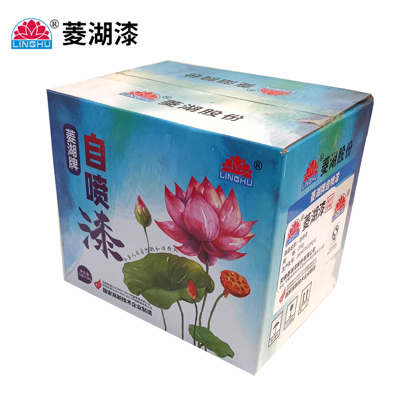 菱湖漆 自喷漆 350ml 瓶高清大图