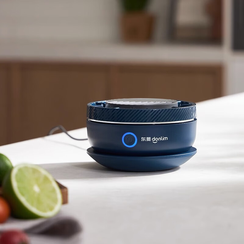 东菱(Donlim)转转果蔬清洗机食材净化机洗菜机果蔬净化除菌无线便携DL-1326静谧蓝【单位:个】