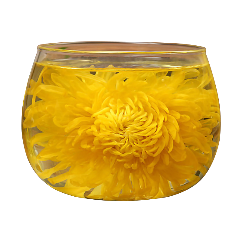 源御露(Yuan Yu Lu)菊花茶 花茶 简易盒装大皇菊 金丝皇菊 一朵一杯 菊花 10朵/cp盒