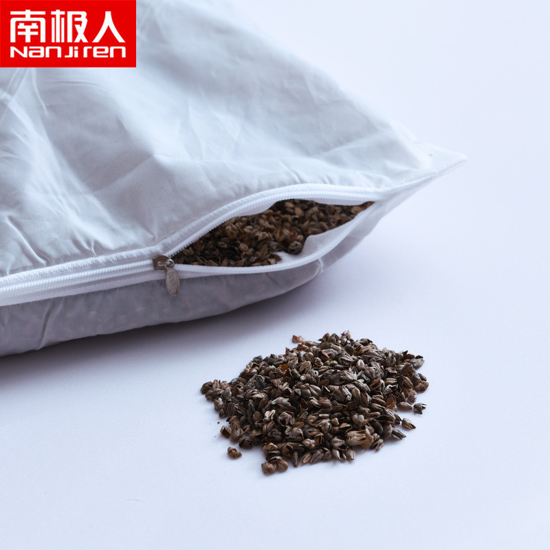 南极人(NanJiren)家纺 全荞麦枕头枕芯单只 床上用品单人护颈枕一只