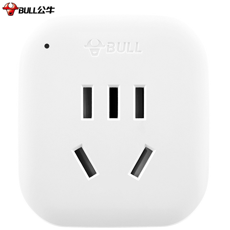公牛(BULL)GN-L01W 电源转换器插座