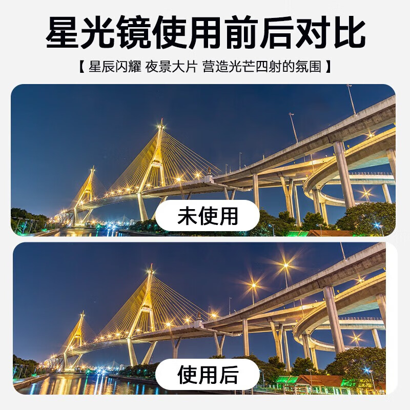 LISM-艾博森 uv镜 镜头滤镜套装保护镜星光镜 CPL偏振镜 减光镜 微距镜 柔光镜 渐变镜 高端滤镜 相机UV镜高清大图