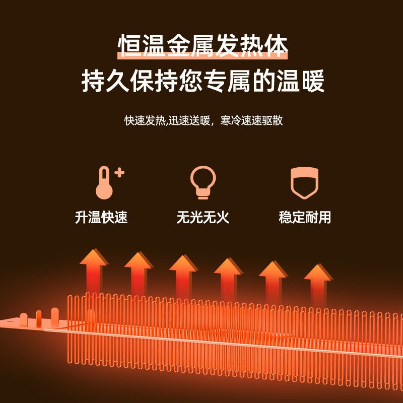 先锋(Singfun)取暖器家用/暖风机//电暖器/欧式快热炉/电暖气 速热烤火炉DOK-K10 [欧式快热炉-白色 3高清大图