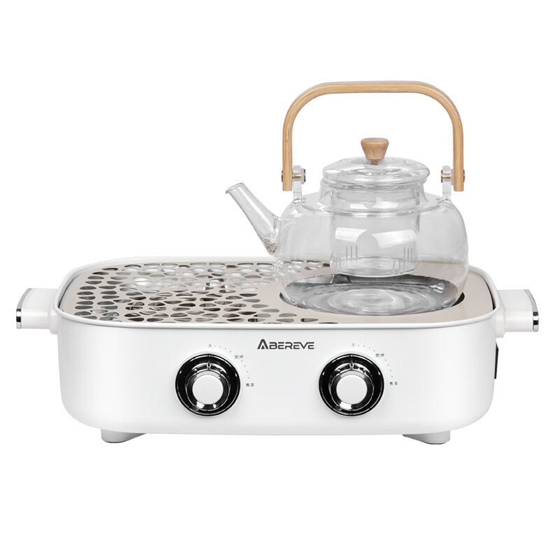 艾贝丽 多功能围炉煮茶器 ABL-WL808 乳白色