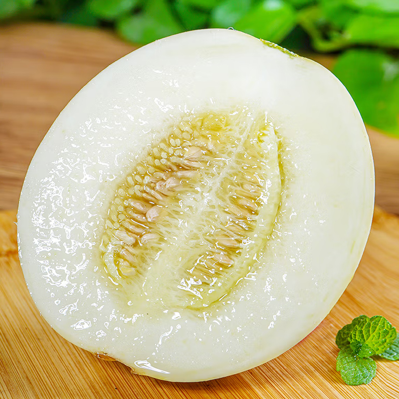 [熊猫鸟] 陕西阎良甜瓜 净重2.5斤装 箱装 蜜瓜香瓜 当季甜瓜新鲜高清大图