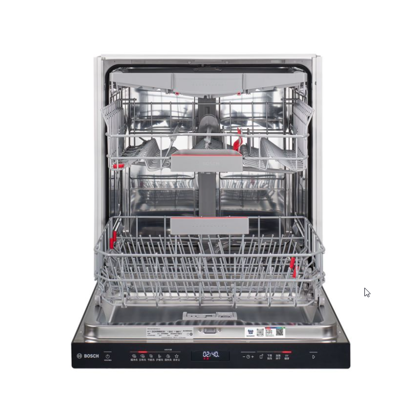 博世黑曜石三代洗碗机SJU4HMB66C高清大图