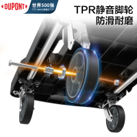 DuPont杜邦世界500强折叠小推车手推车手拉车平板车拉杆行李车便携拖车拉货搬运乌龟车购物车家居绿色小推车承重300斤