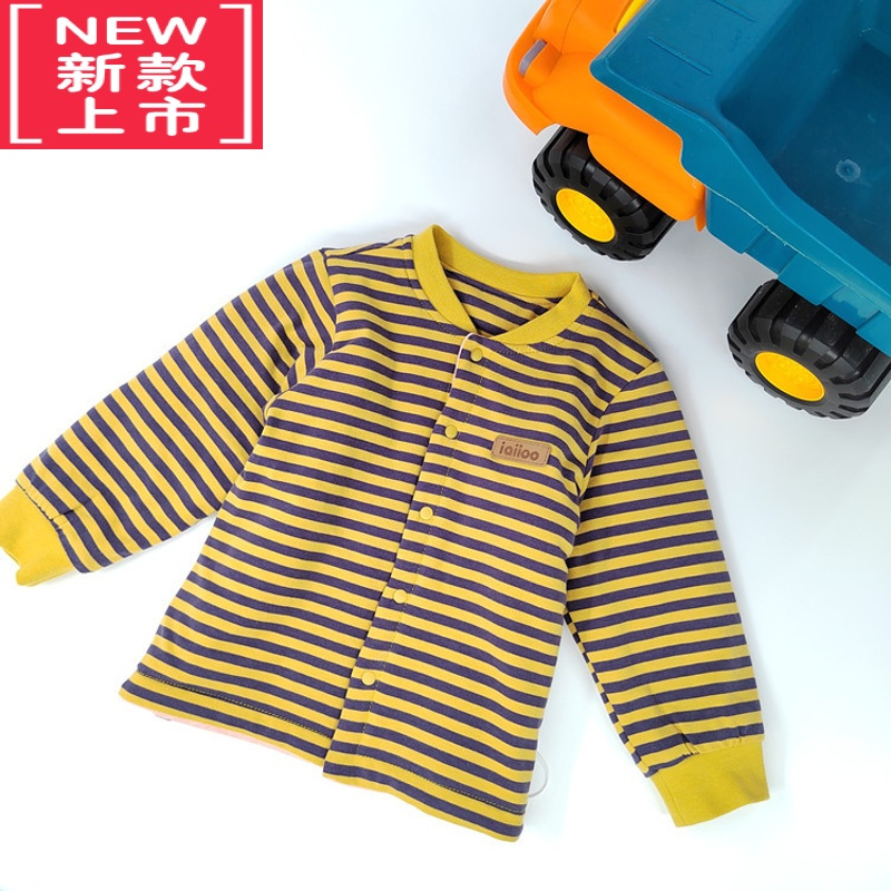 可莉允小童薄棉袄儿童薄棉棉衣男女童保暖棉服中童家穿秋冬暖气房