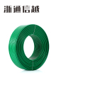 浙通信越 单芯铜电线 BV 6 平方/米 100米/卷 绿色
