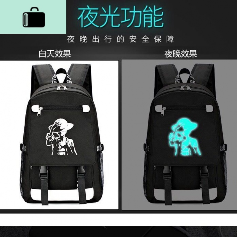 大容量初中生书包男USB夜光中学生小学高中生背包双肩包女旅行包NEW LAKE高清大图