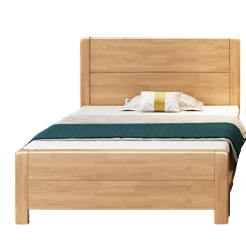 铭思沃实木床1.8m张高清大图