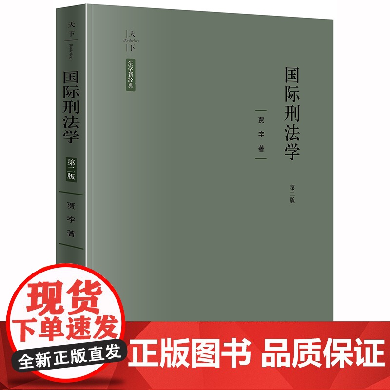 D 天下 法学新经典 国际刑法学 第二版 贾宇著高清大图