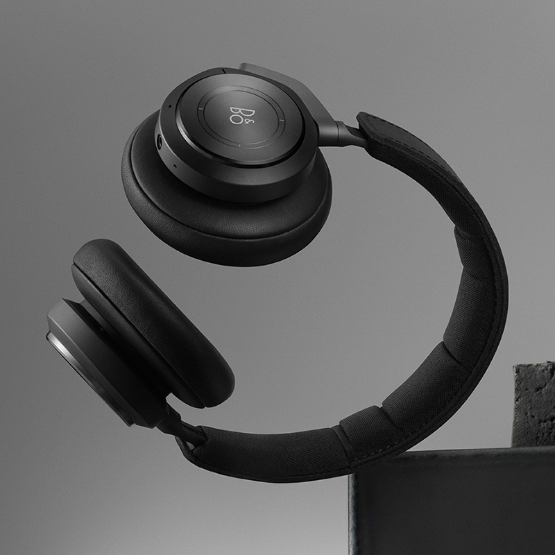 B&O PLAY H9舒适版 无线蓝牙降噪头戴式包耳手机耳机游戏耳机 触控操作 bo耳机 黑色