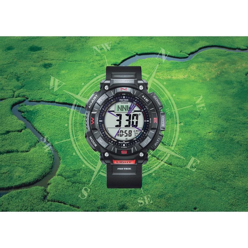 CASIO Casio卡西欧手表男休闲户外大表盘时尚腕表美国代购正品PRG340-1