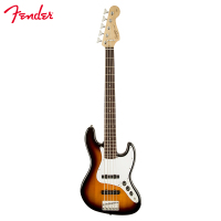 芬达(Fender)Squier Affinity J BASS V BSB入门款5弦爵士JAZZ电贝司五弦贝斯日落色