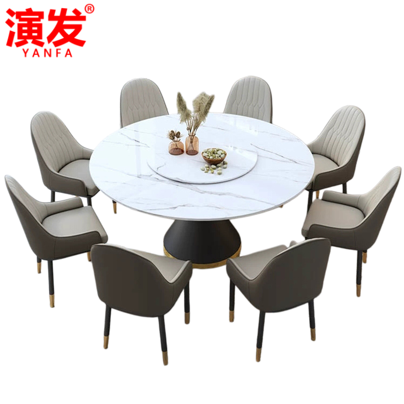 演发 餐桌1.2m张高清大图