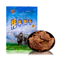雪域唐古拉 青海特产牦牛肉干400g 藏牦牛肉干青海特产大块牛肉干 香辣味