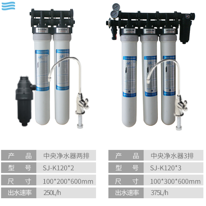 世保康 (SBOK) 微渗透净水机 中央家用商务直饮净水器带前置过滤器 SJ-K120X2
