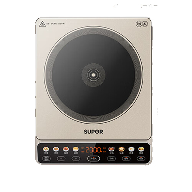 苏泊尔(SUPOR)电磁炉 家用智能电磁灶爆炒大功率 一体防水小型 C22-IA813